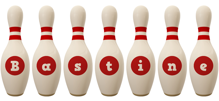 Bastine bowling-pin logo
