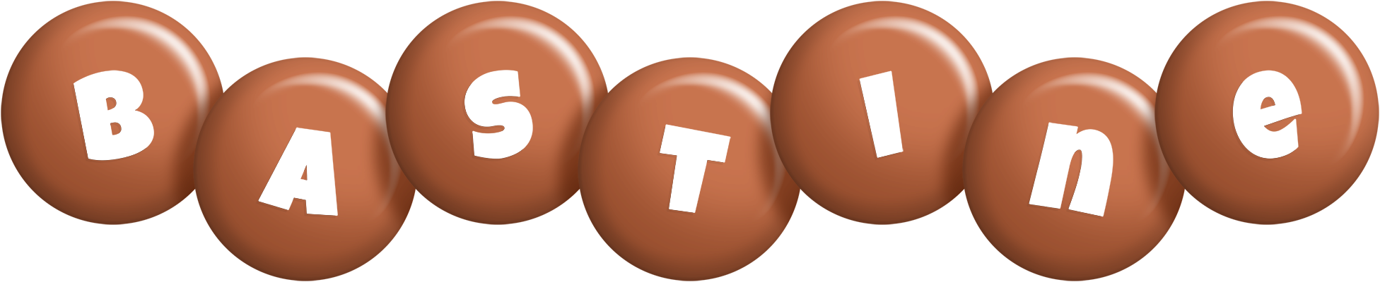 Bastine candy-brown logo