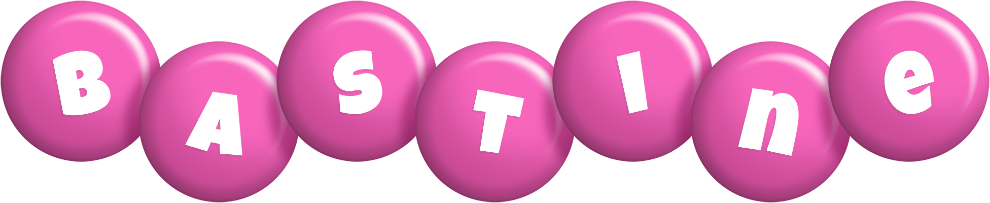Bastine candy-pink logo