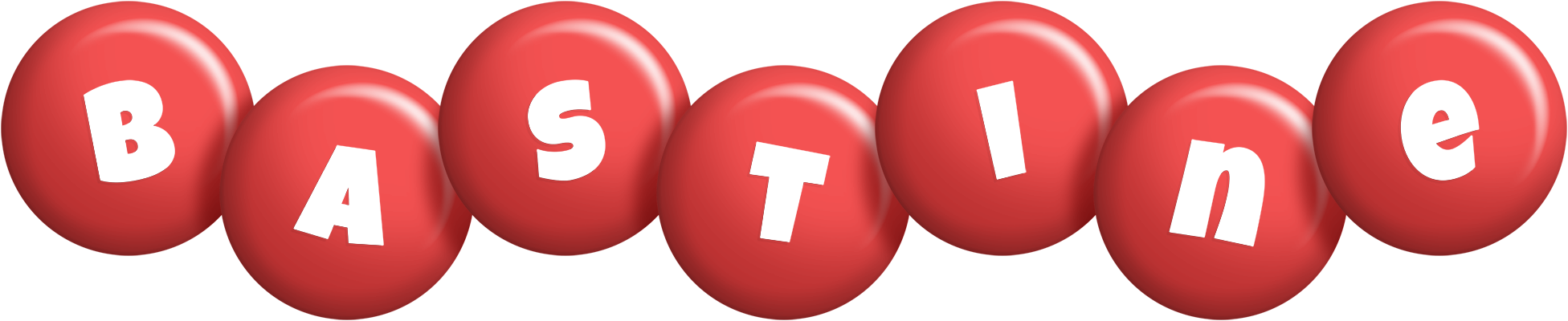 Bastine candy-red logo