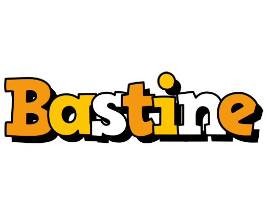 Bastine cartoon logo