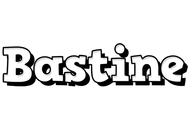 Bastine snowing logo