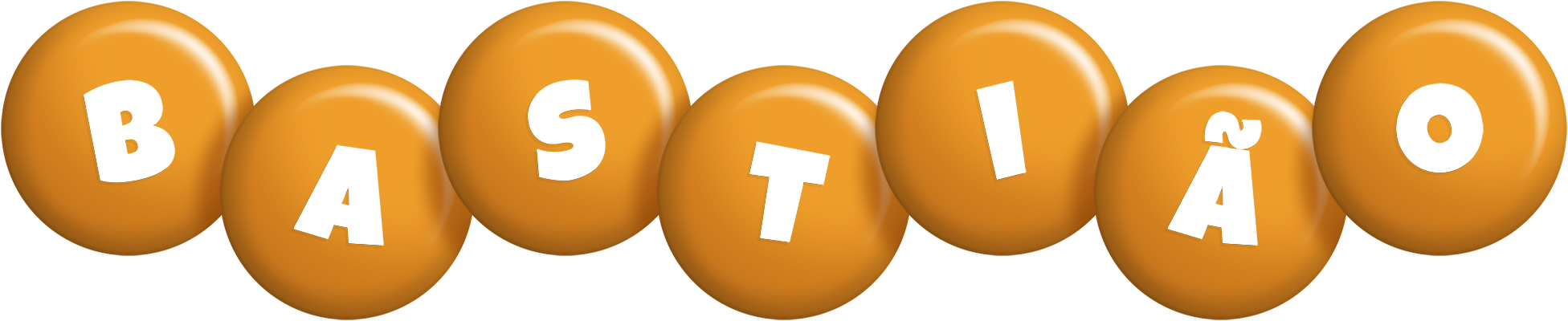 Bastião candy-orange logo