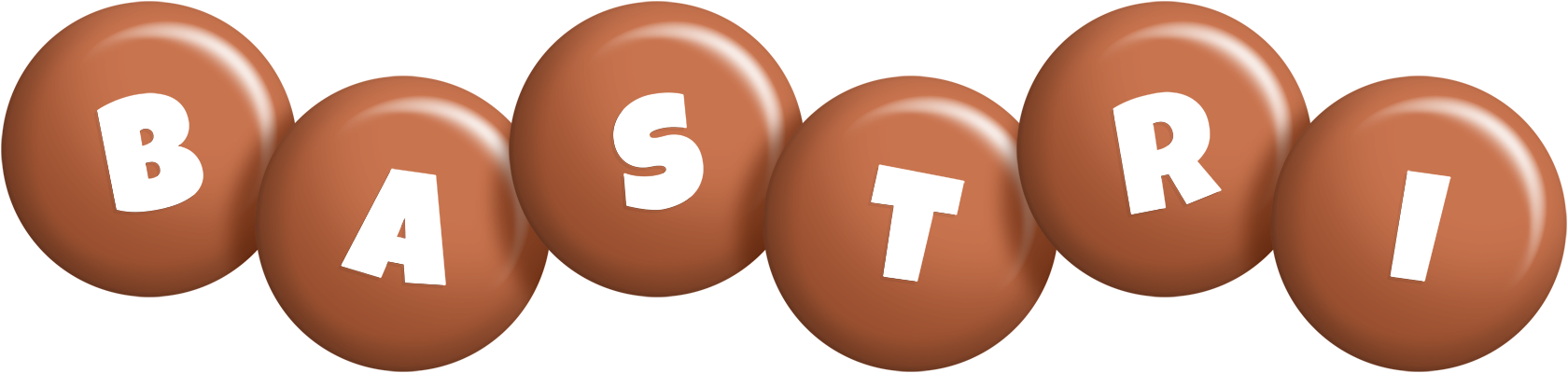 Bastri candy-brown logo