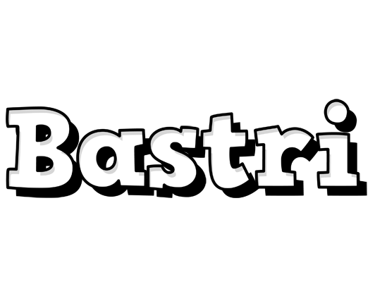 Bastri snowing logo