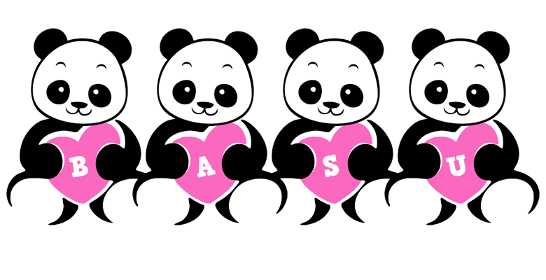 Basu love-panda logo