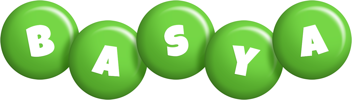 Basya candy-green logo