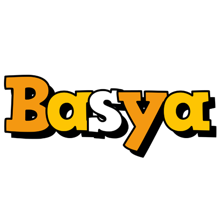 Basya cartoon logo