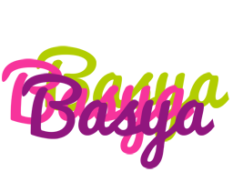 Basya flowers logo