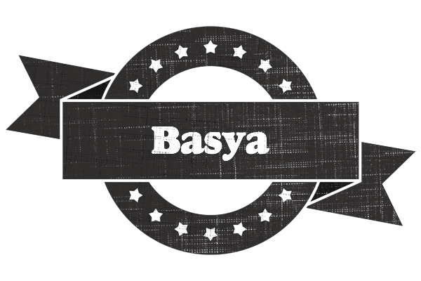 Basya grunge logo