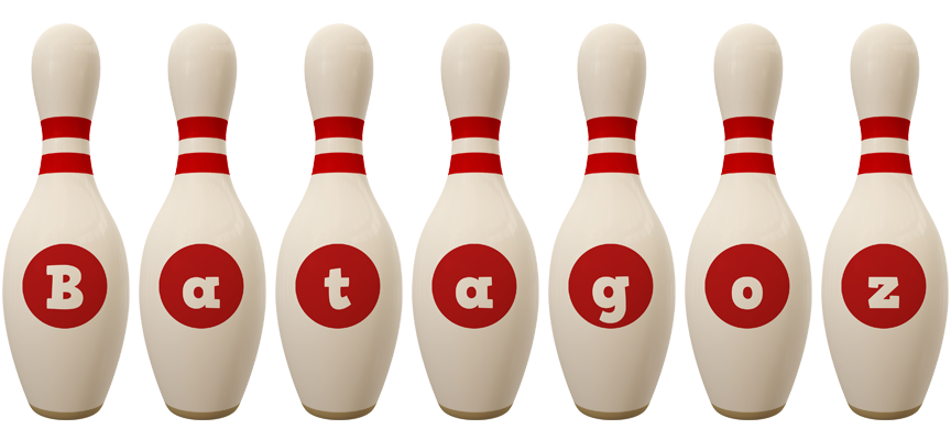 Batagoz bowling-pin logo