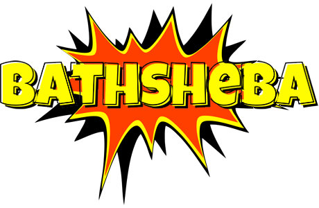 Bathsheba bazinga logo