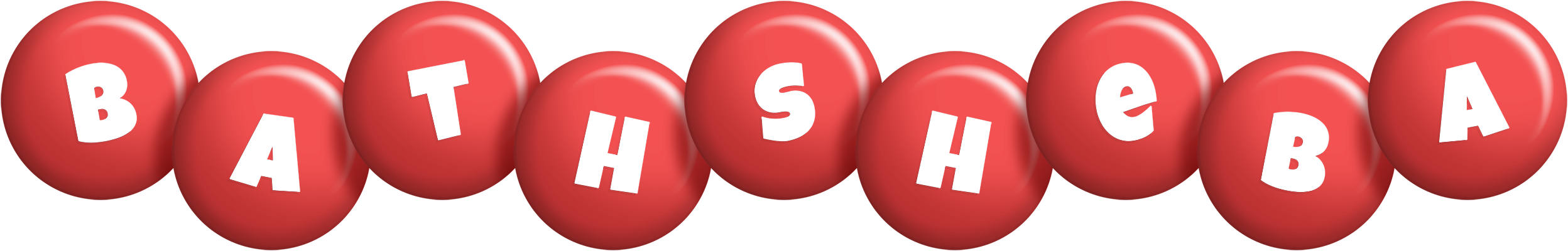 Bathsheba candy-red logo