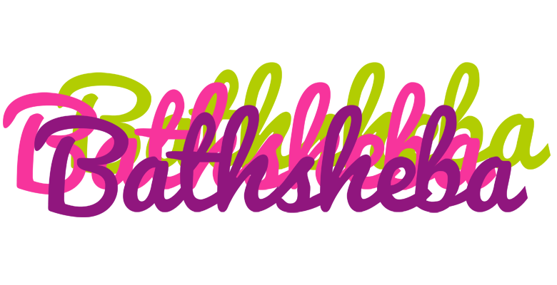 Bathsheba flowers logo