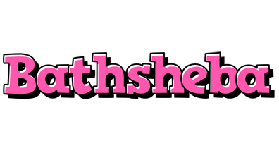 Bathsheba girlish logo