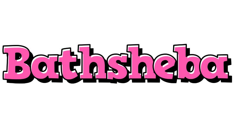Bathsheba girlish logo