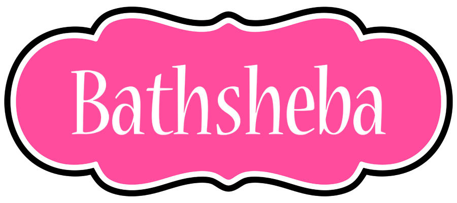 Bathsheba invitation logo