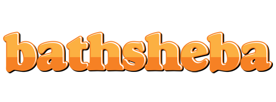 Bathsheba orange logo