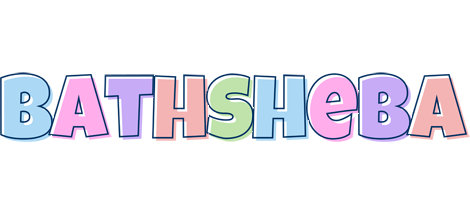 Bathsheba pastel logo