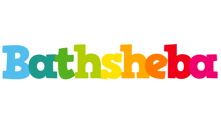 Bathsheba rainbows logo