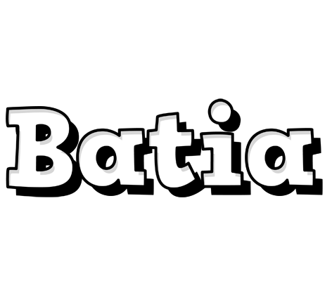 Batia snowing logo