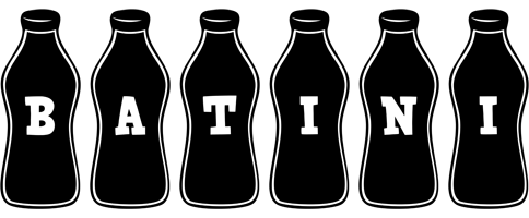 Batini bottle logo
