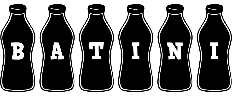 Batini bottle logo