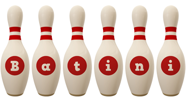 Batini bowling-pin logo