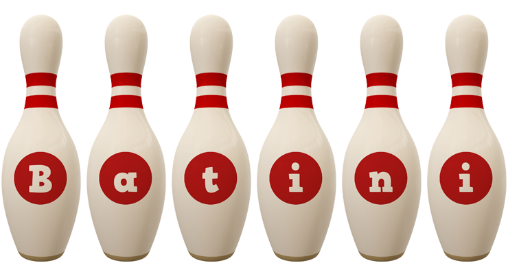 Batini bowling-pin logo