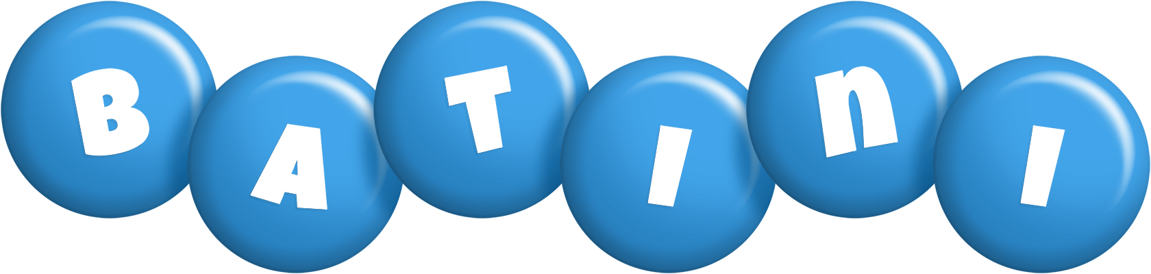 Batini candy-blue logo