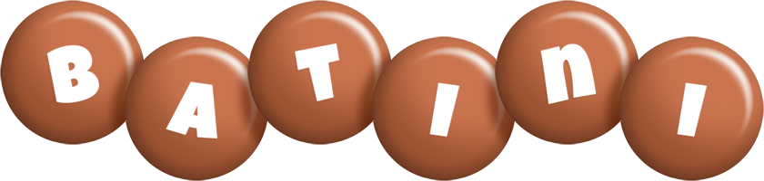 Batini candy-brown logo