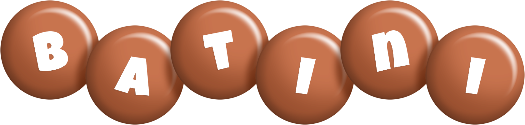 Batini candy-brown logo