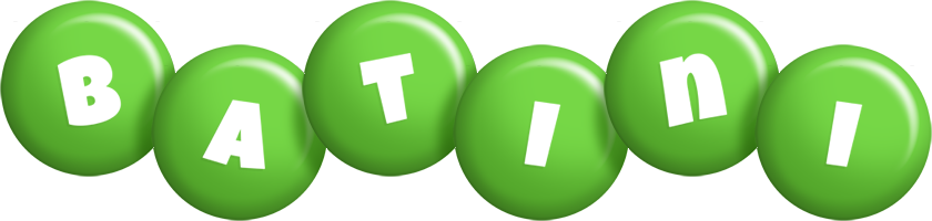 Batini candy-green logo