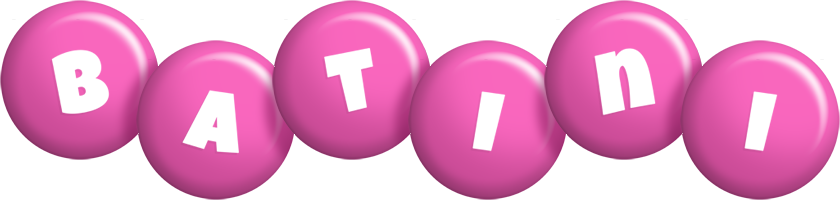 Batini candy-pink logo