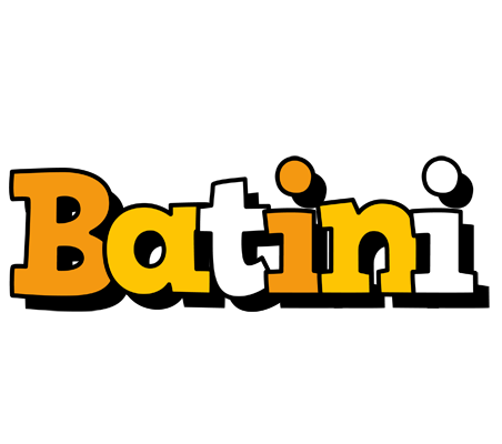 Batini cartoon logo