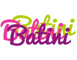 Batini flowers logo