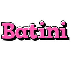 Batini girlish logo