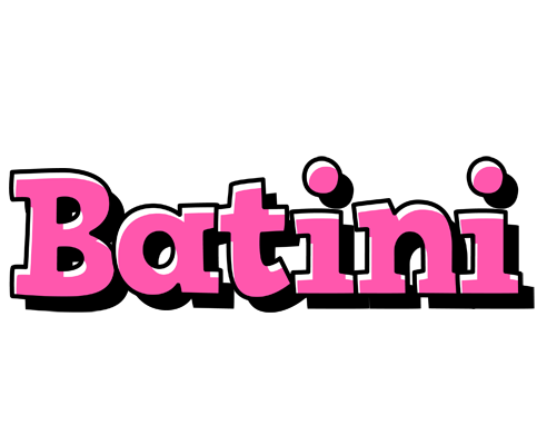Batini girlish logo