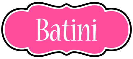 Batini invitation logo