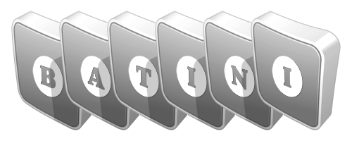 Batini silver logo