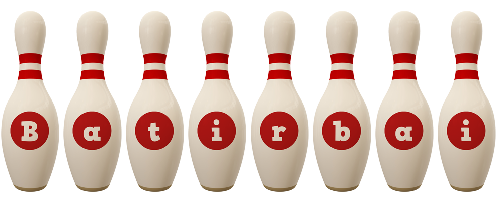 Batirbai bowling-pin logo
