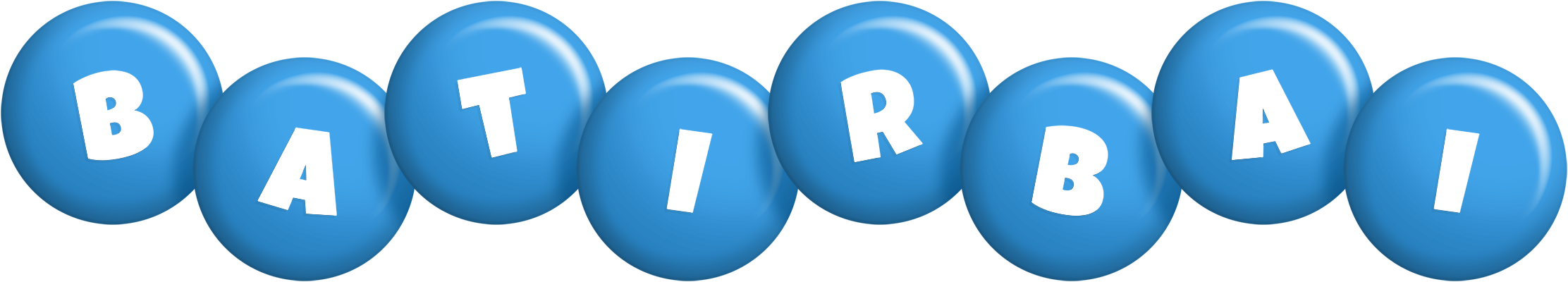 Batirbai candy-blue logo