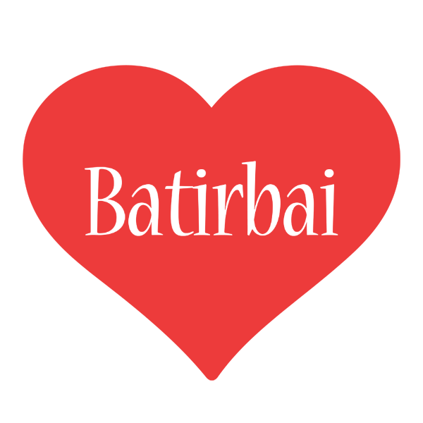 Batirbai love logo