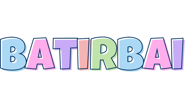 Batirbai pastel logo
