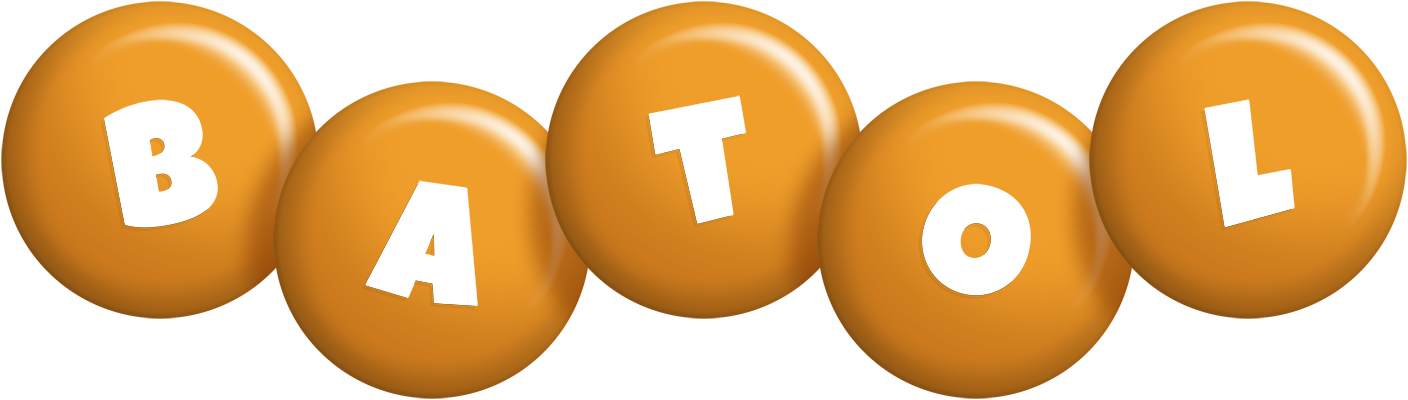 Batol candy-orange logo