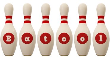 Batool bowling-pin logo