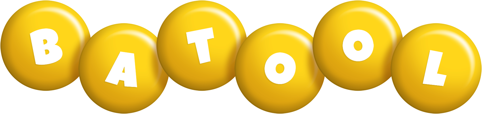 Batool candy-yellow logo