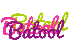 Batool flowers logo