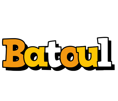 Batoul cartoon logo