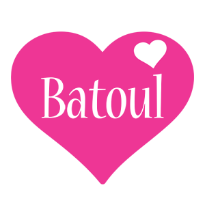 Batoul love-heart logo